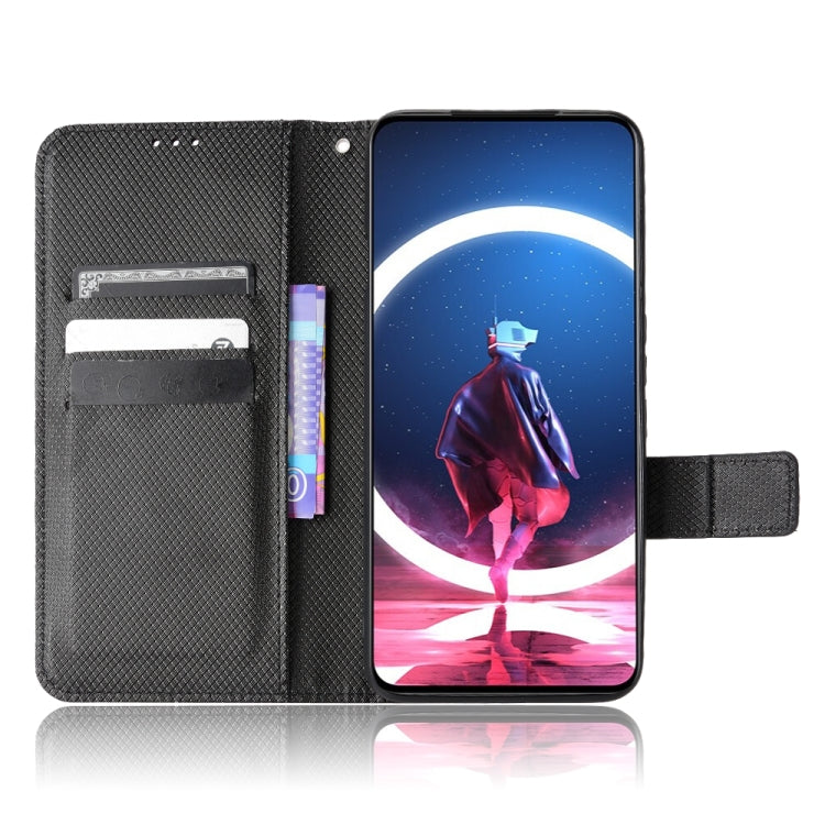 For ZTE nubia Red Magic 7 Pro Diamond Texture Leather Phone Case