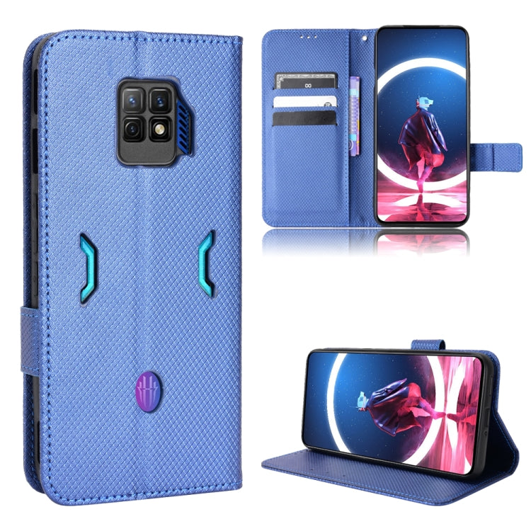 For ZTE nubia Red Magic 7 Pro Diamond Texture Leather Phone Case