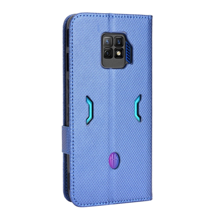 For ZTE nubia Red Magic 7 Pro Diamond Texture Leather Phone Case
