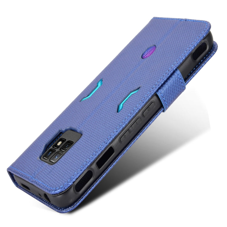 For ZTE nubia Red Magic 7 Pro Diamond Texture Leather Phone Case