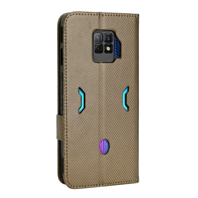 For ZTE nubia Red Magic 7 Pro Diamond Texture Leather Phone Case