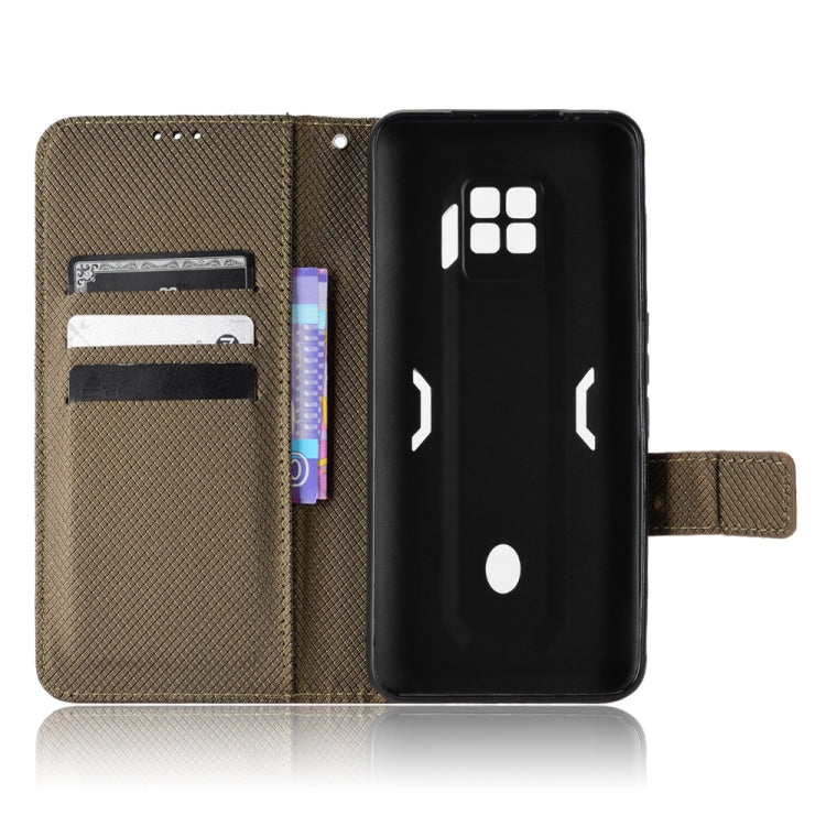 For ZTE nubia Red Magic 7 Pro Diamond Texture Leather Phone Case