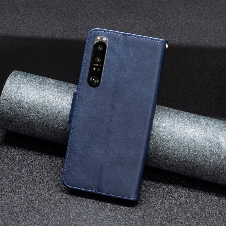 For Sony Xperia 1 III Lambskin Texture Leather Phone Case