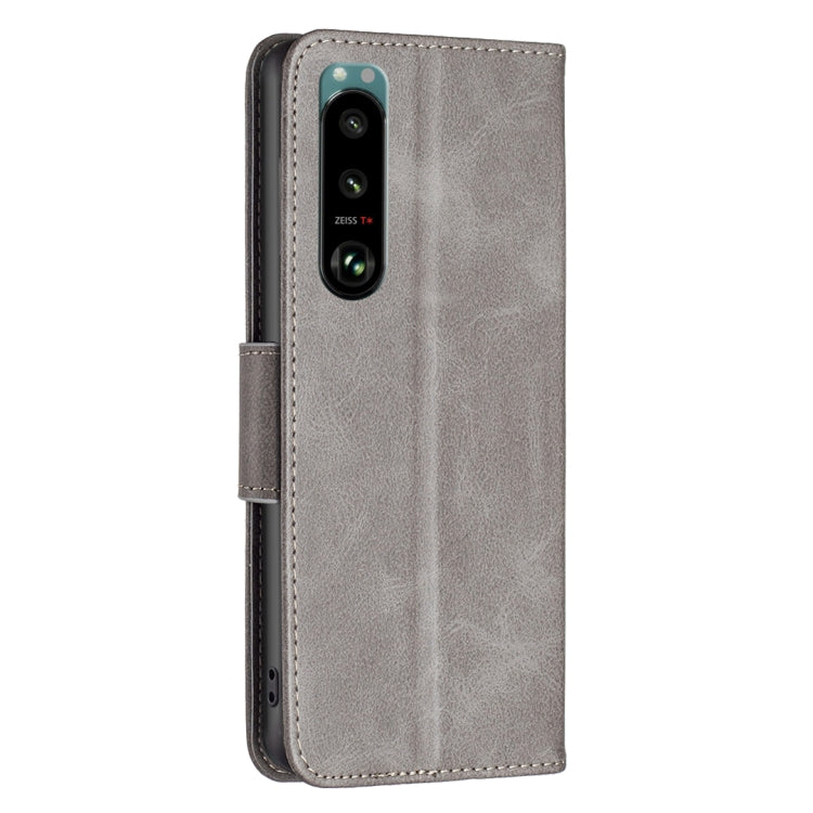For Sony Xperia 5 III Lambskin Texture Leather Phone Case