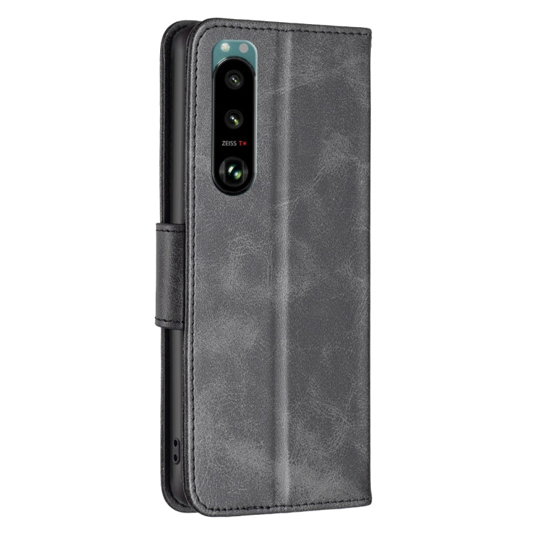 For Sony Xperia 5 III Lambskin Texture Leather Phone Case