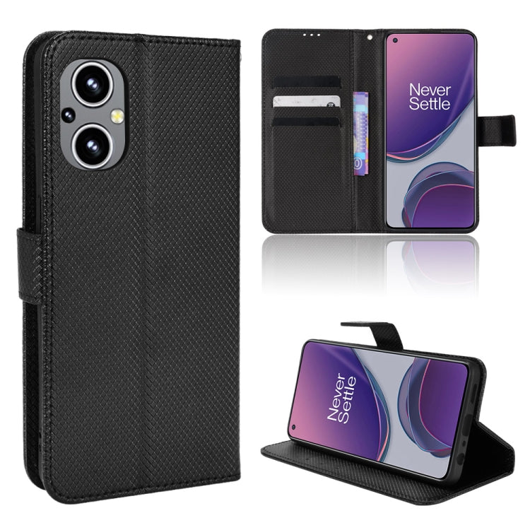 For OPPO Reno7 Z 5G / A96 5G Diamond Texture Leather Phone Case