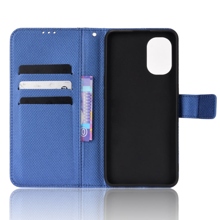 For OPPO Reno7 Z 5G / A96 5G Diamond Texture Leather Phone Case