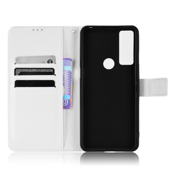 For TCL 4X 5G / T601DL Diamond Texture Leather Phone Case