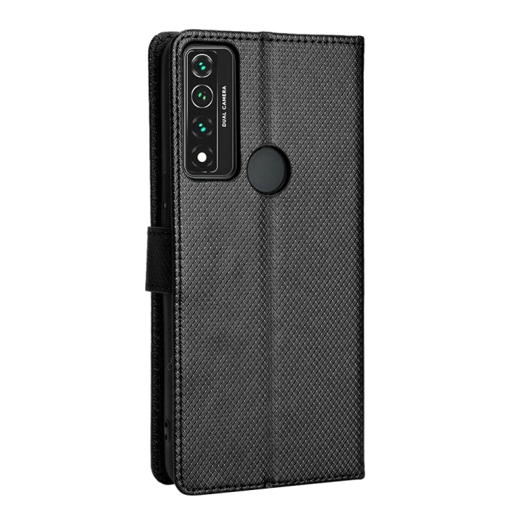 For TCL 4X 5G / T601DL Diamond Texture Leather Phone Case