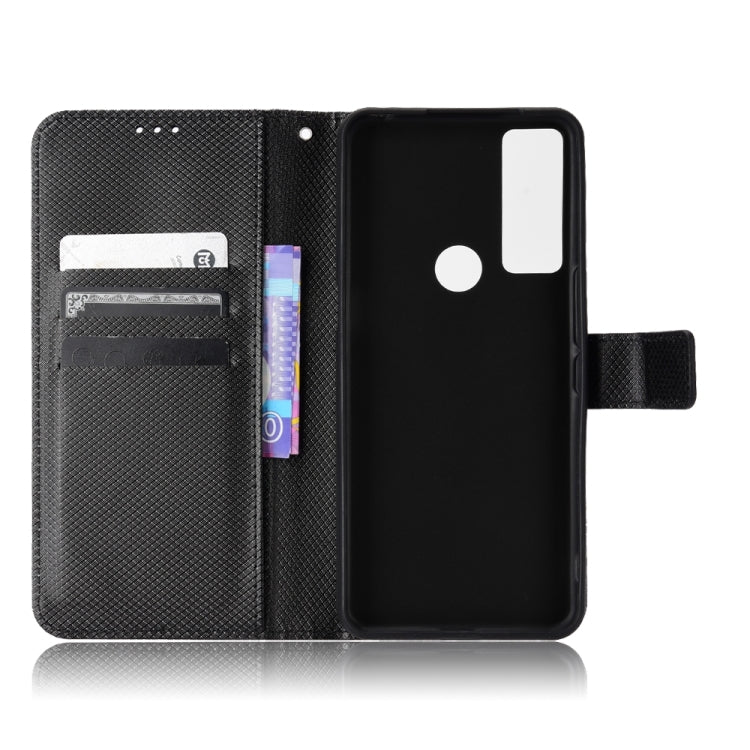 For TCL 4X 5G / T601DL Diamond Texture Leather Phone Case