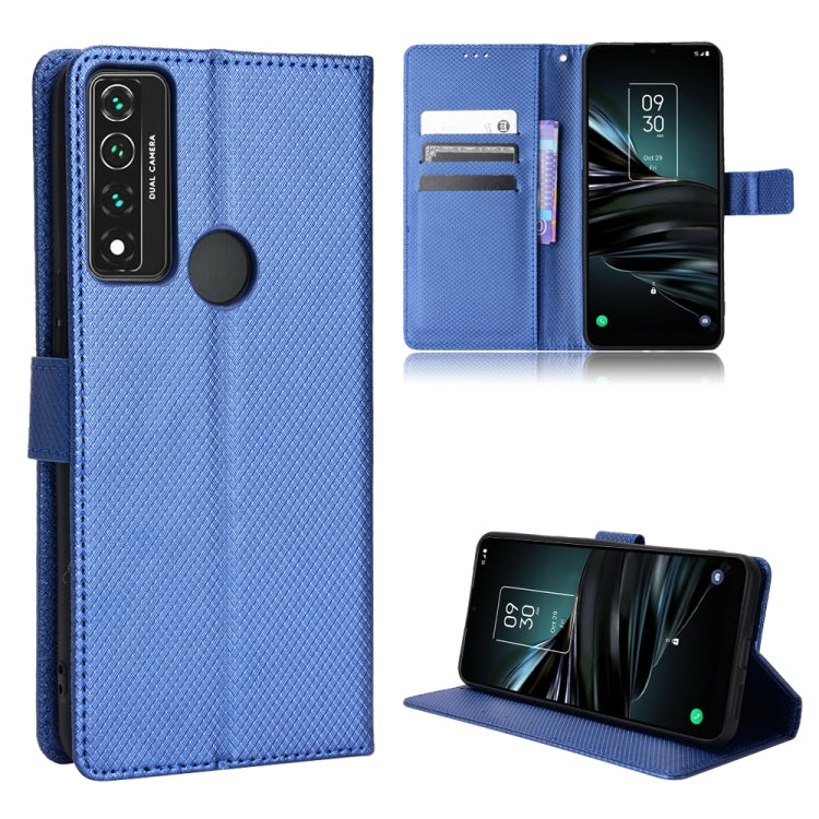 For TCL 4X 5G / T601DL Diamond Texture Leather Phone Case