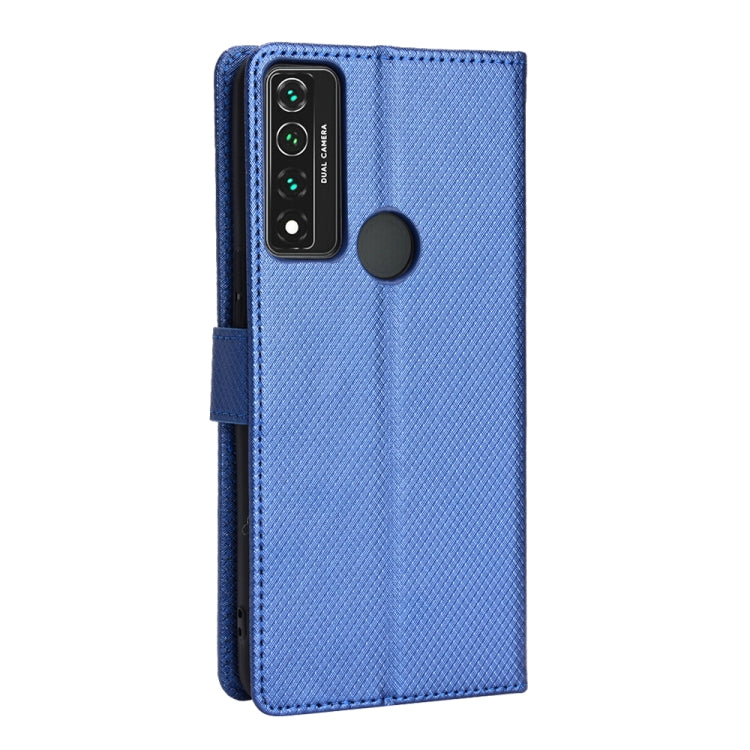 For TCL 4X 5G / T601DL Diamond Texture Leather Phone Case