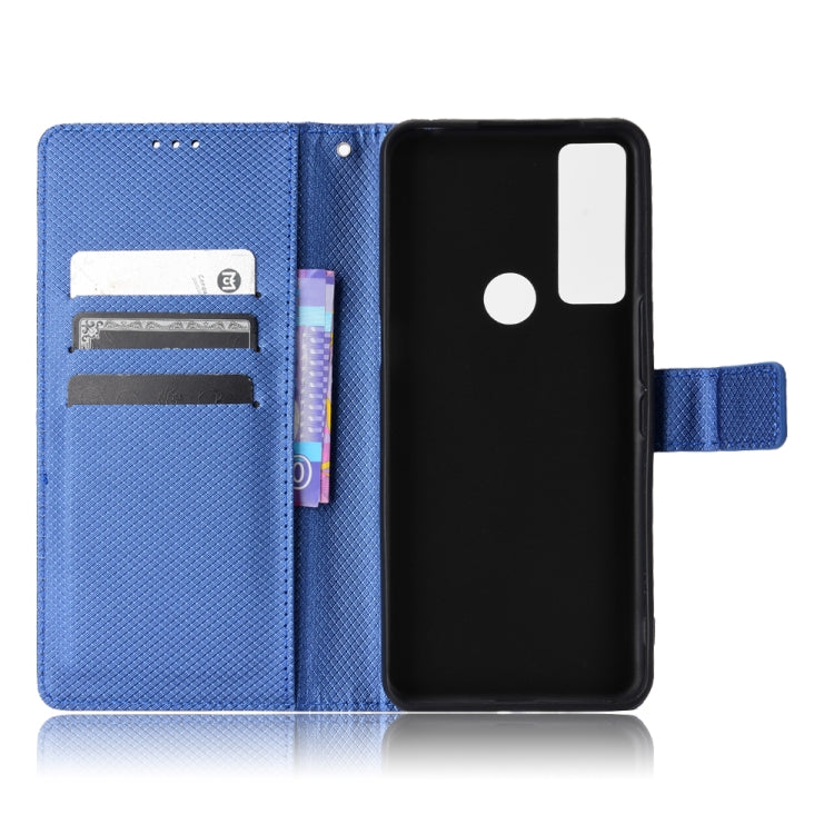 For TCL 4X 5G / T601DL Diamond Texture Leather Phone Case