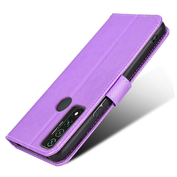 For TCL 4X 5G / T601DL Diamond Texture Leather Phone Case
