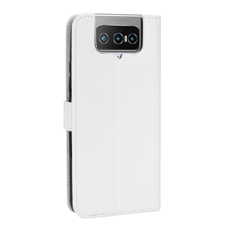 For Asus Zenfone 7 ZS670KS / 7 Pro ZS671KS Diamond Texture Leather Phone Case