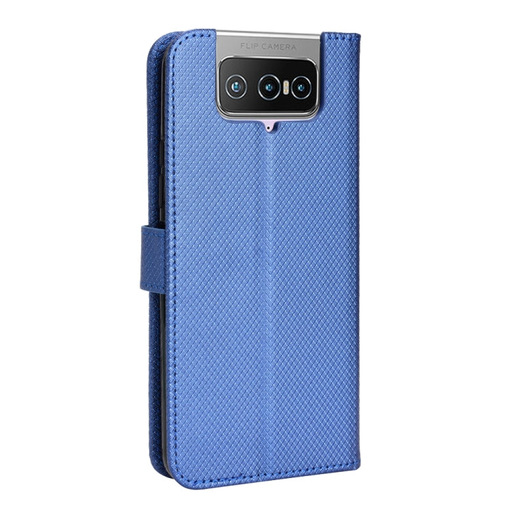 For Asus Zenfone 7 ZS670KS / 7 Pro ZS671KS Diamond Texture Leather Phone Case