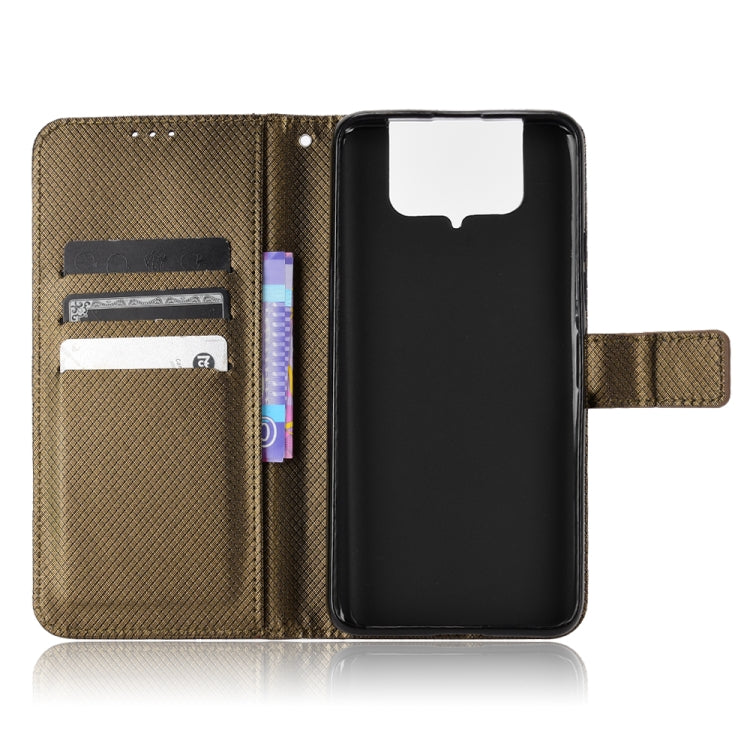 For Asus Zenfone 7 ZS670KS / 7 Pro ZS671KS Diamond Texture Leather Phone Case