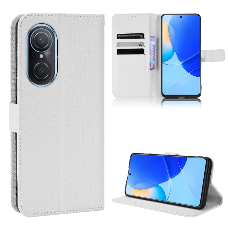 For Honor 50 SE / Huawei nova 9 SE Diamond Texture Leather Phone Case