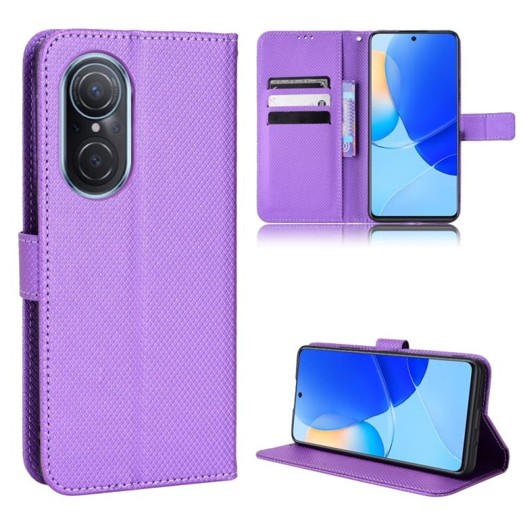 For Honor 50 SE / Huawei nova 9 SE Diamond Texture Leather Phone Case