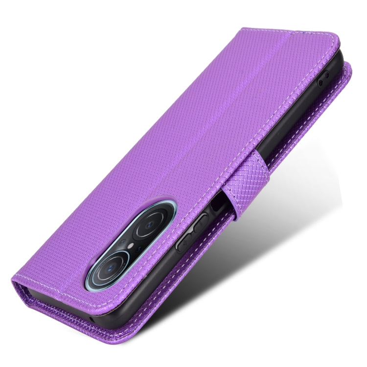 For Honor 50 SE / Huawei nova 9 SE Diamond Texture Leather Phone Case