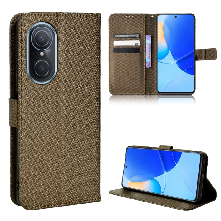 For Honor 50 SE / Huawei nova 9 SE Diamond Texture Leather Phone Case