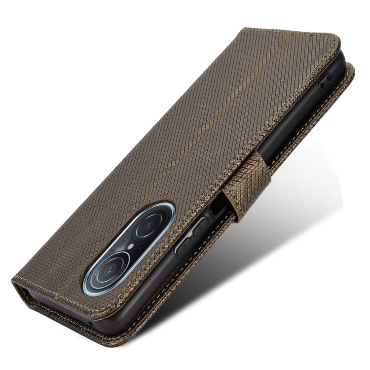 For Honor 50 SE / Huawei nova 9 SE Diamond Texture Leather Phone Case