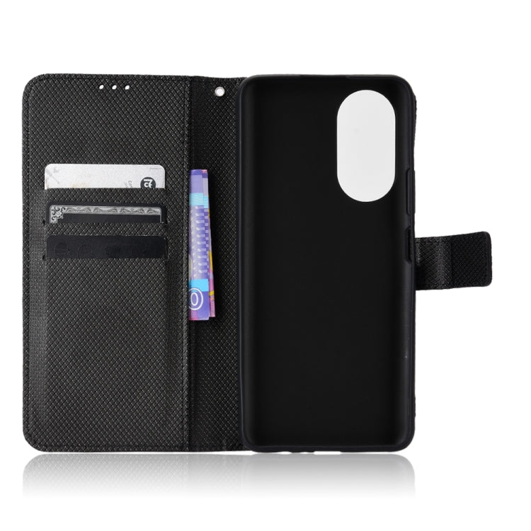 For Honor X7 Diamond Texture Leather Phone Case
