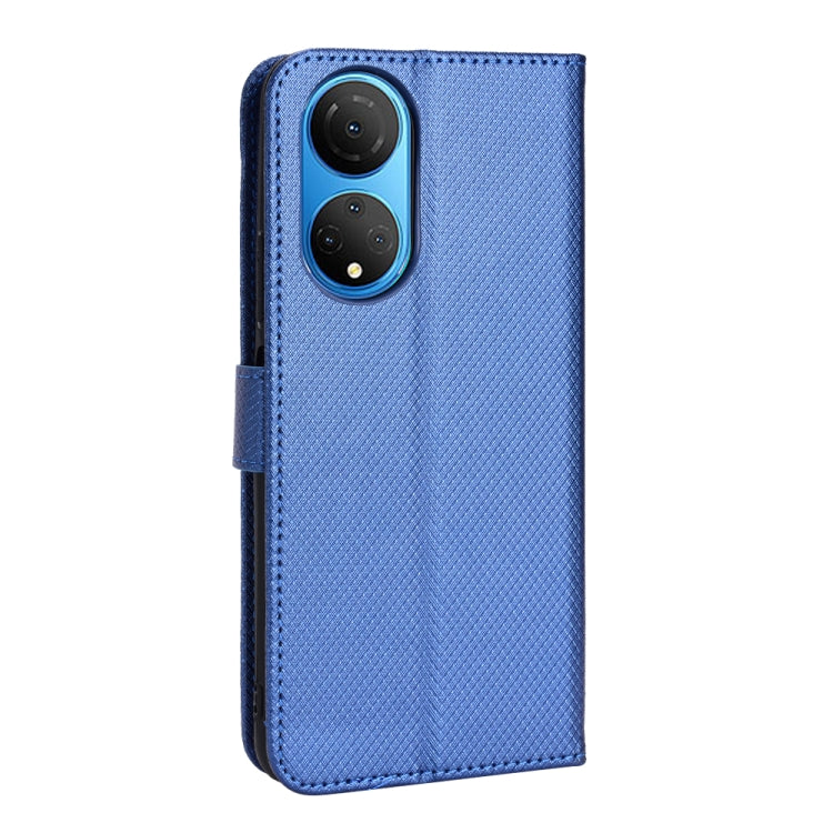 For Honor X7 Diamond Texture Leather Phone Case