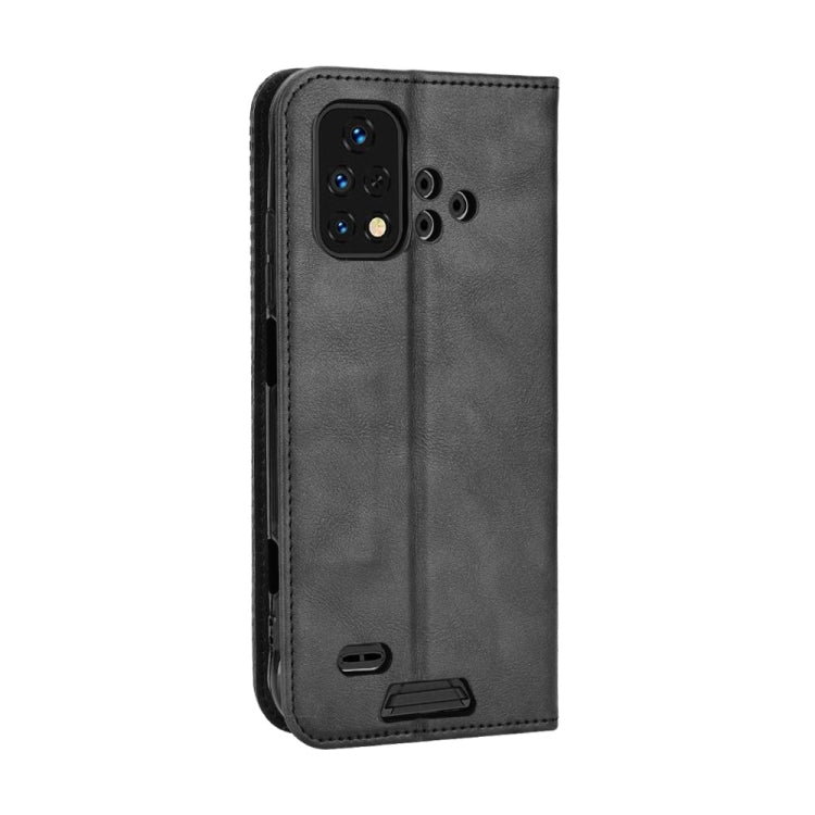 For Umidigi Bison X10G / X10G NFC Magnetic Buckle Retro Texture Leather Phone Case