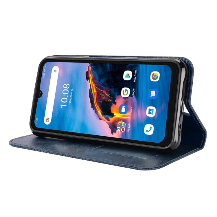 For Umidigi Bison X10G / X10G NFC Magnetic Buckle Retro Texture Leather Phone Case