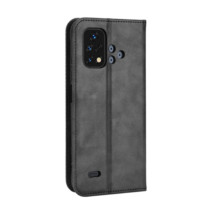 For Umidigi Bison X10S / X10S NFC Magnetic Buckle Retro Texture Leather Phone Case
