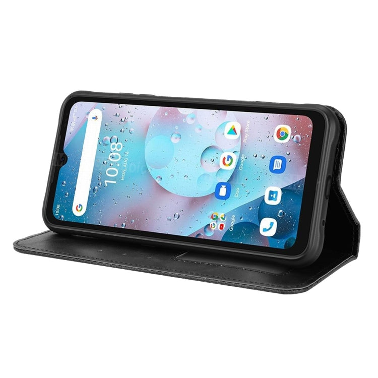 For Umidigi Bison X10S / X10S NFC Magnetic Buckle Retro Texture Leather Phone Case