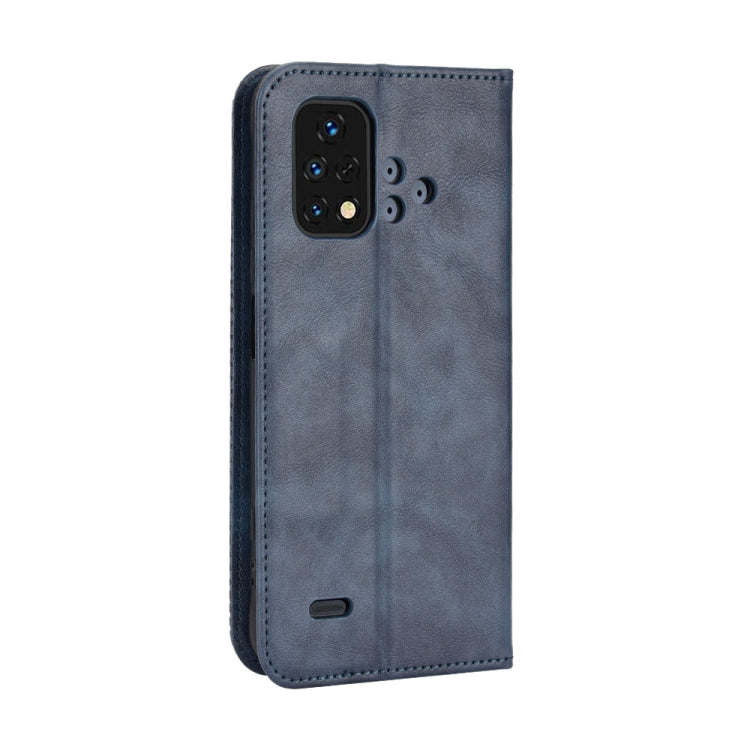 For Umidigi Bison X10S / X10S NFC Magnetic Buckle Retro Texture Leather Phone Case