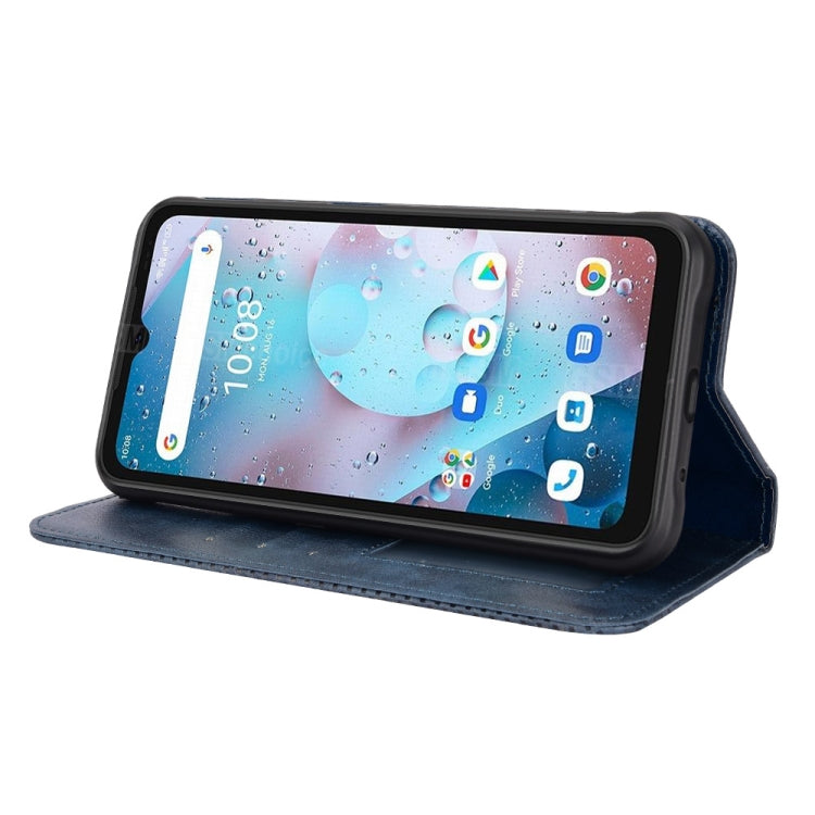 For Umidigi Bison X10S / X10S NFC Magnetic Buckle Retro Texture Leather Phone Case