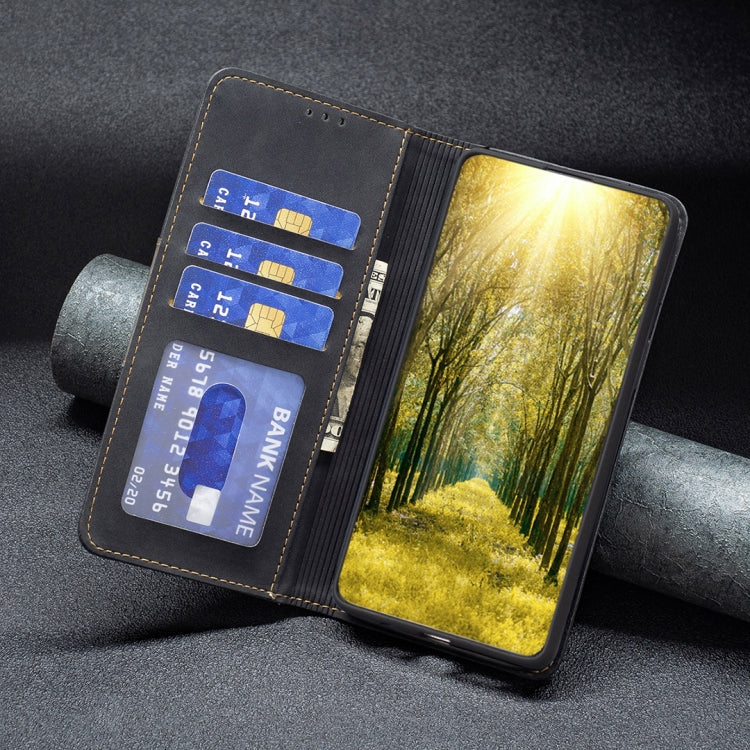 For Sony Xperia 10 III Magnetic Splicing Leather Phone Case