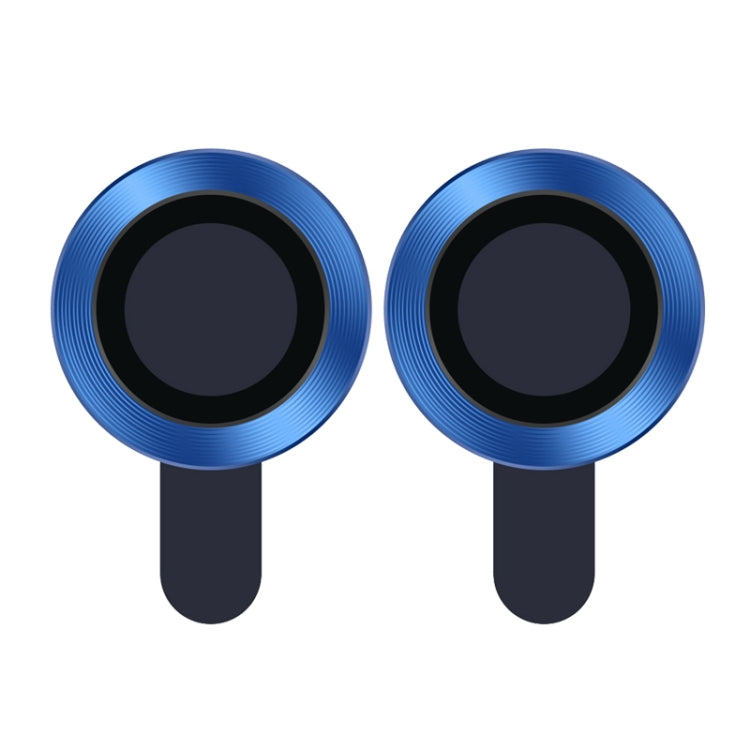 For iPhone 13 / 13 mini CD Texture Metal Lens Tempered Film