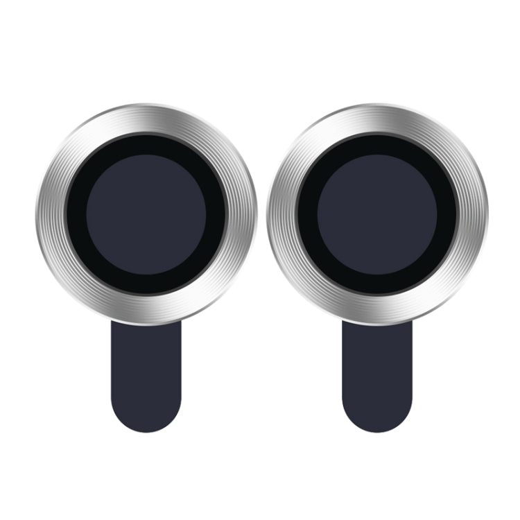 For iPhone 13 / 13 mini CD Texture Metal Lens Tempered Film