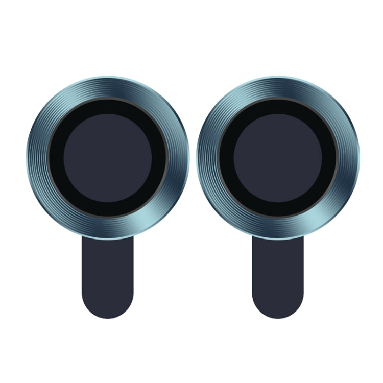 For iPhone 13 / 13 mini CD Texture Metal Lens Tempered Film