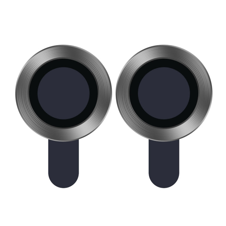 For iPhone 13 / 13 mini CD Texture Metal Lens Tempered Film