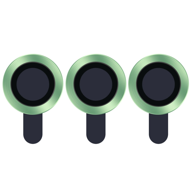 For iPhone 12 Pro CD Texture Metal Lens Tempered Film