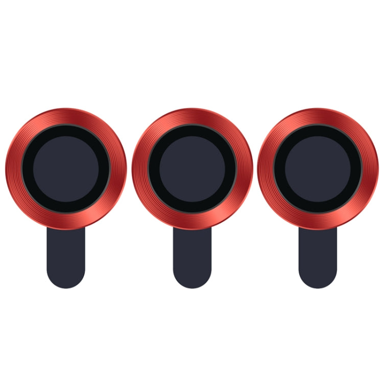 For iPhone 12 Pro CD Texture Metal Lens Tempered Film