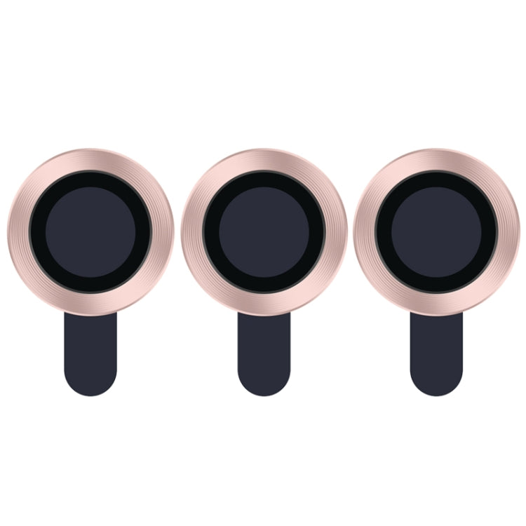 For iPhone 11 Pro / 11 Pro Max CD Texture Metal Lens Tempered Film