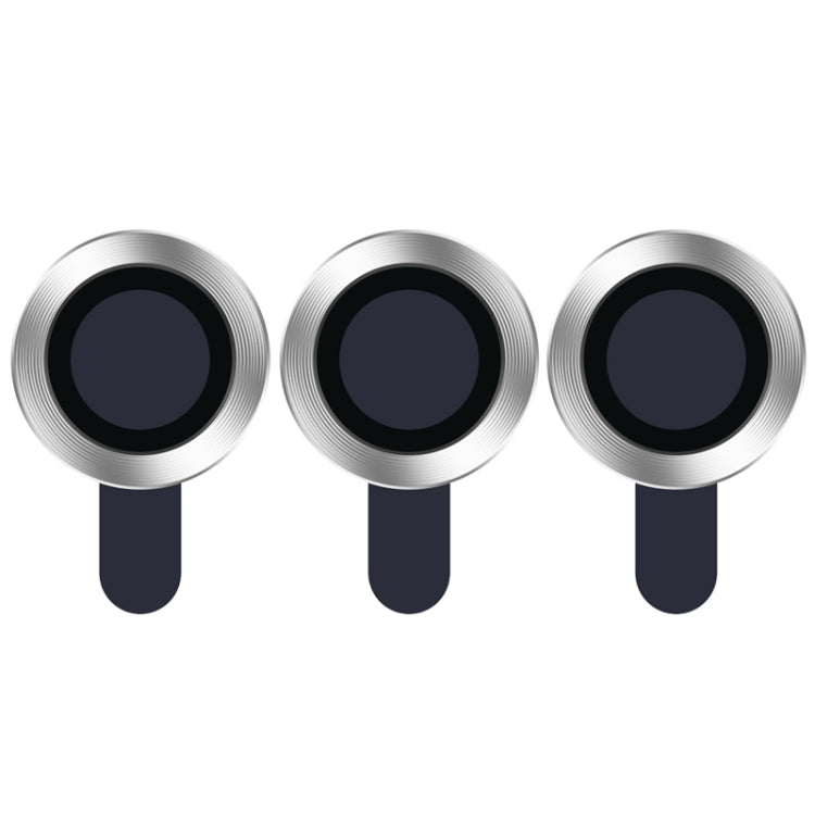 For iPhone 11 Pro / 11 Pro Max CD Texture Metal Lens Tempered Film