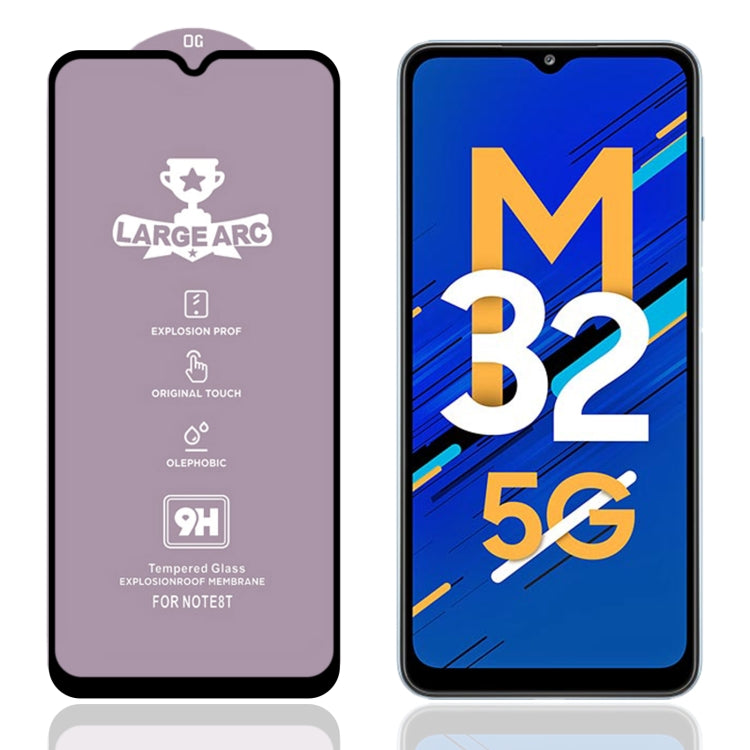 9H HD Alumina Tempered Glass Film For Samsung Galaxy M32 5G
