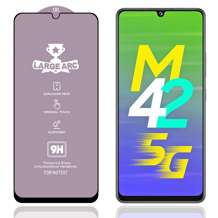 9H HD Alumina Tempered Glass Film For Samsung Galaxy M42 5G