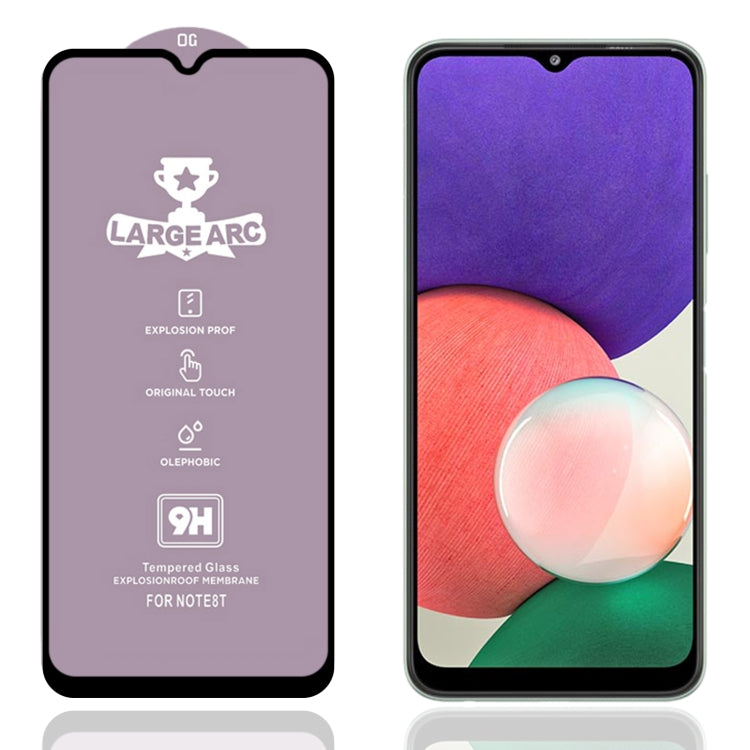9H HD Alumina Tempered Glass Film For Samsung Galaxy A22 5G / A23