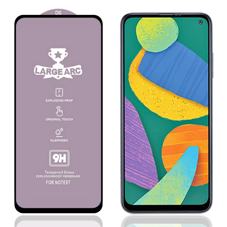 9H HD Alumina Tempered Glass Film For Samsung Galaxy F52 5G