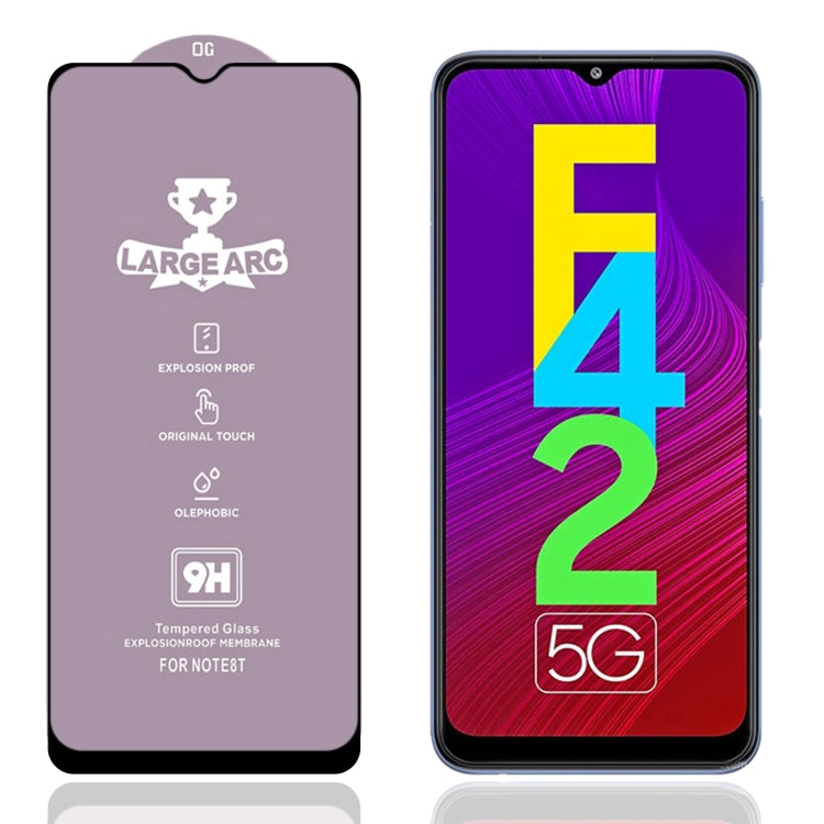 9H HD Alumina Tempered Glass Film For Samsung Galaxy F42 5G