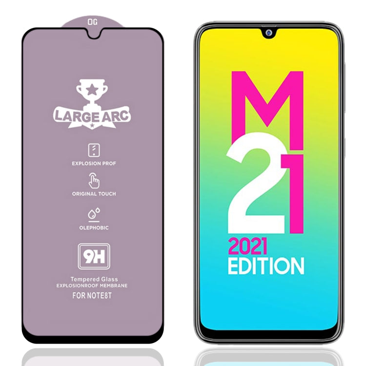 9H HD Alumina Tempered Glass Film For Samsung Galaxy M21 2021