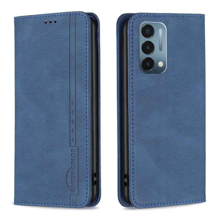 For OnePlus Nord N200 5G Magnetic RFID Blocking Anti-Theft Leather Phone Case